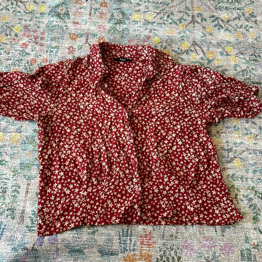 Able floral blouse XL
